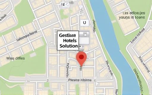 Carte – emplacement Gestion Hôtels Solutions à Lyon